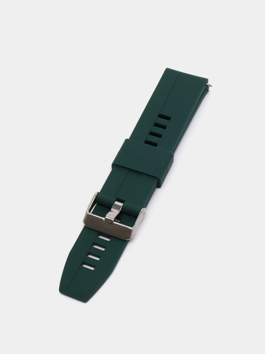 Тёмно-зелёный силиконовый ремешок для Xiaomi Amazfit Bip / GTR 42 мм / GTS / Samsung Gear S2 / 20 22 мм