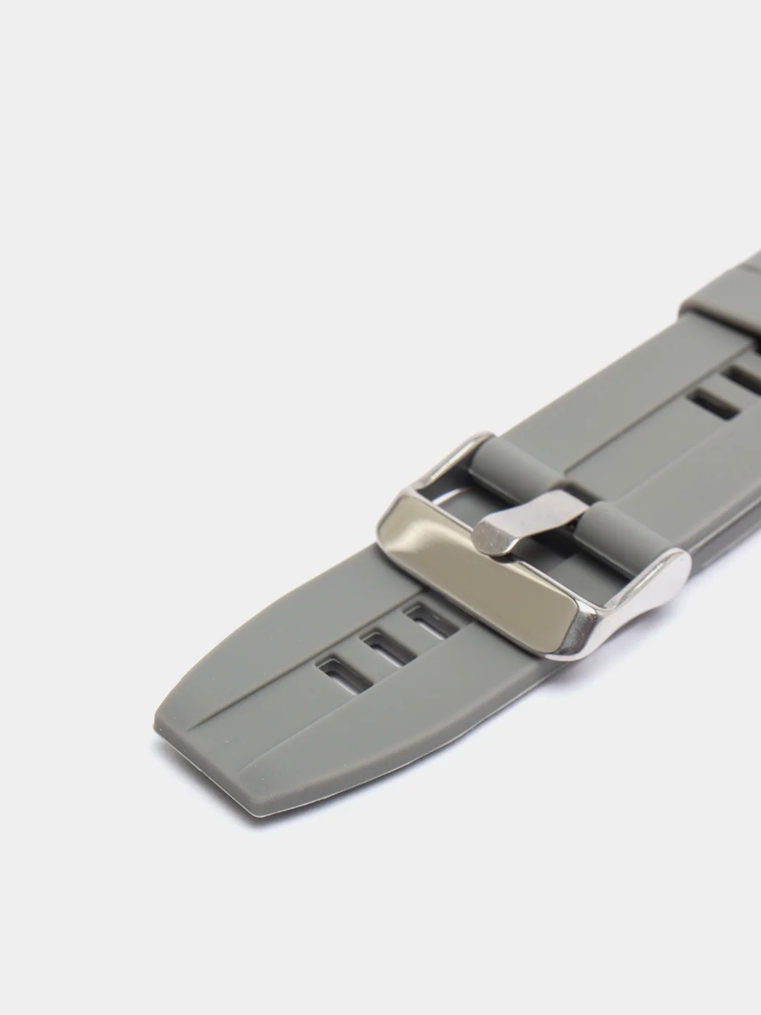 Серый силиконовый ремешок для Xiaomi Amazfit Bip / GTR 42 мм / GTS / Samsung Gear S2 / 20 22 мм