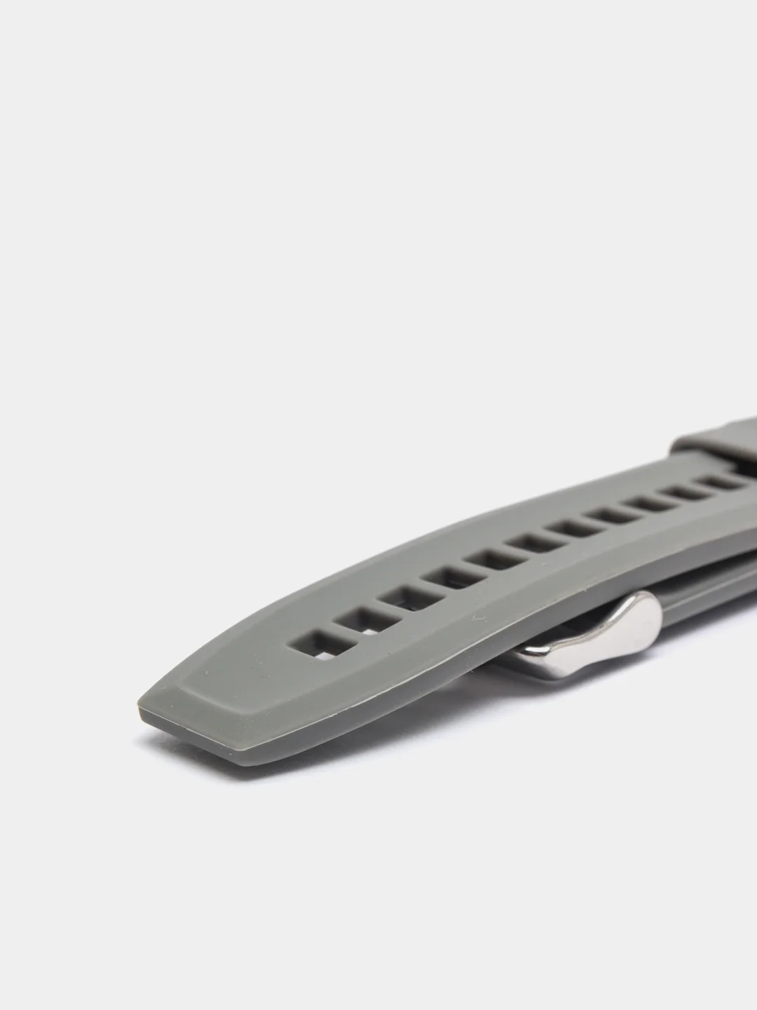 Серый силиконовый ремешок для Xiaomi Amazfit Bip / GTR 42 мм / GTS / Samsung Gear S2 / 20 22 мм