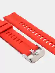 Красный силиконовый ремешок для Xiaomi Amazfit Bip / GTR 42 мм / GTS / Samsung Gear S2 / 20 22 мм
