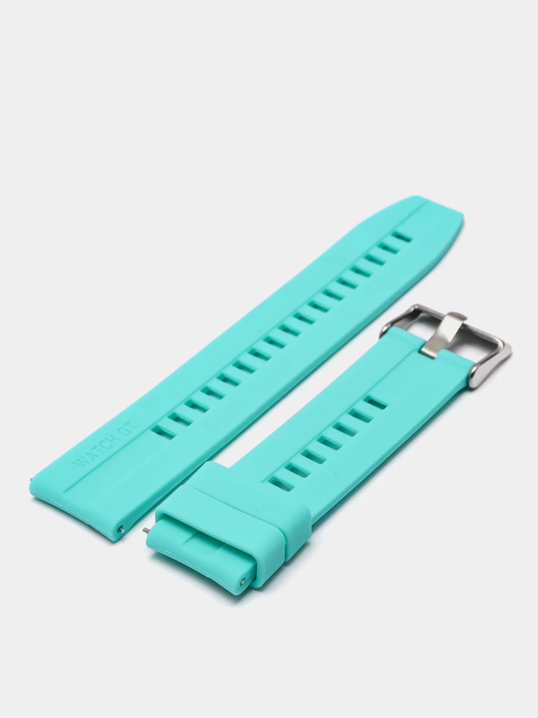 Бирюзовый силиконовый ремешок для Xiaomi Amazfit Bip / GTR 42 мм / GTS / Samsung Gear S2 / 20 22 мм