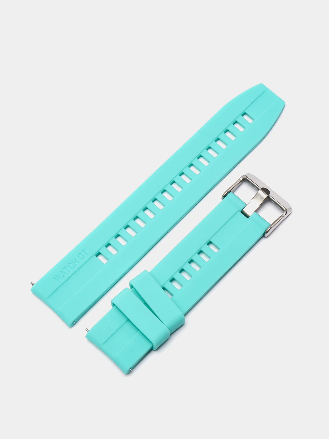 Бирюзовый силиконовый ремешок для Xiaomi Amazfit Bip / GTR 42 мм / GTS / Samsung Gear S2 / 20 22 мм