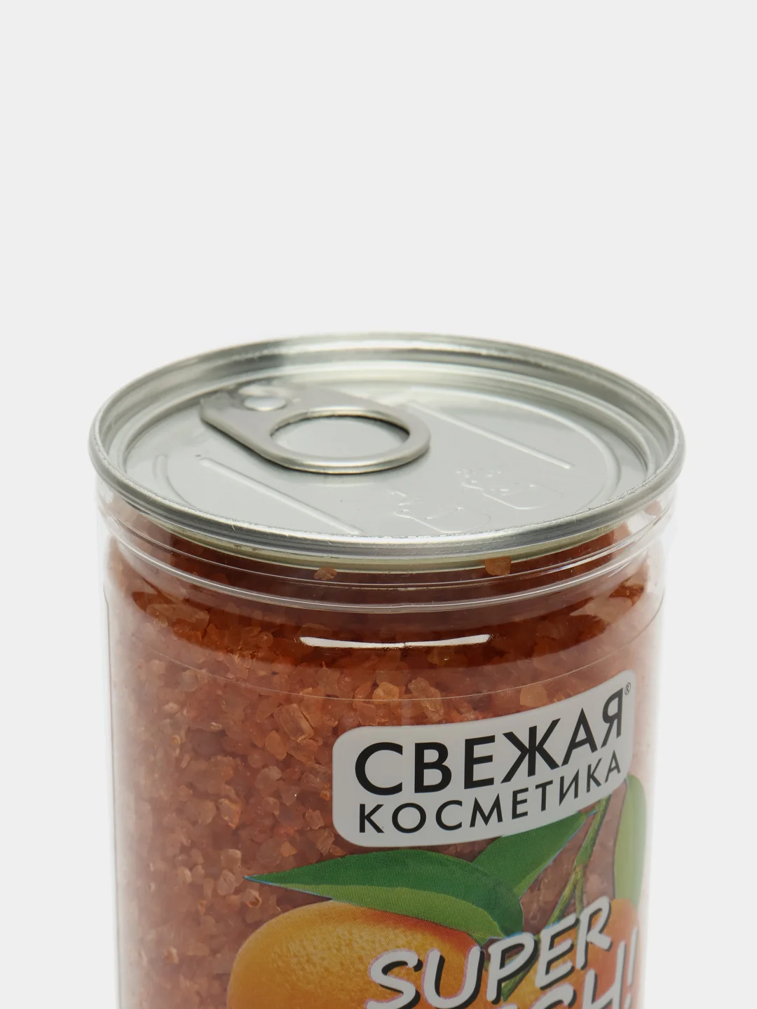 Соль для ванны морская Масло апельсина антицеллюлитная серии Свежая косметика, 480гр
