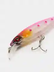 Розовый рыболовный воблер "Минноу" (Minnow), 10 см, 13 г, 10 цветов