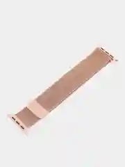 Бежевый ремешок для Apple Watch миланская петля, металлический, 38 mm, 40 mm, 42 mm, 44 mm