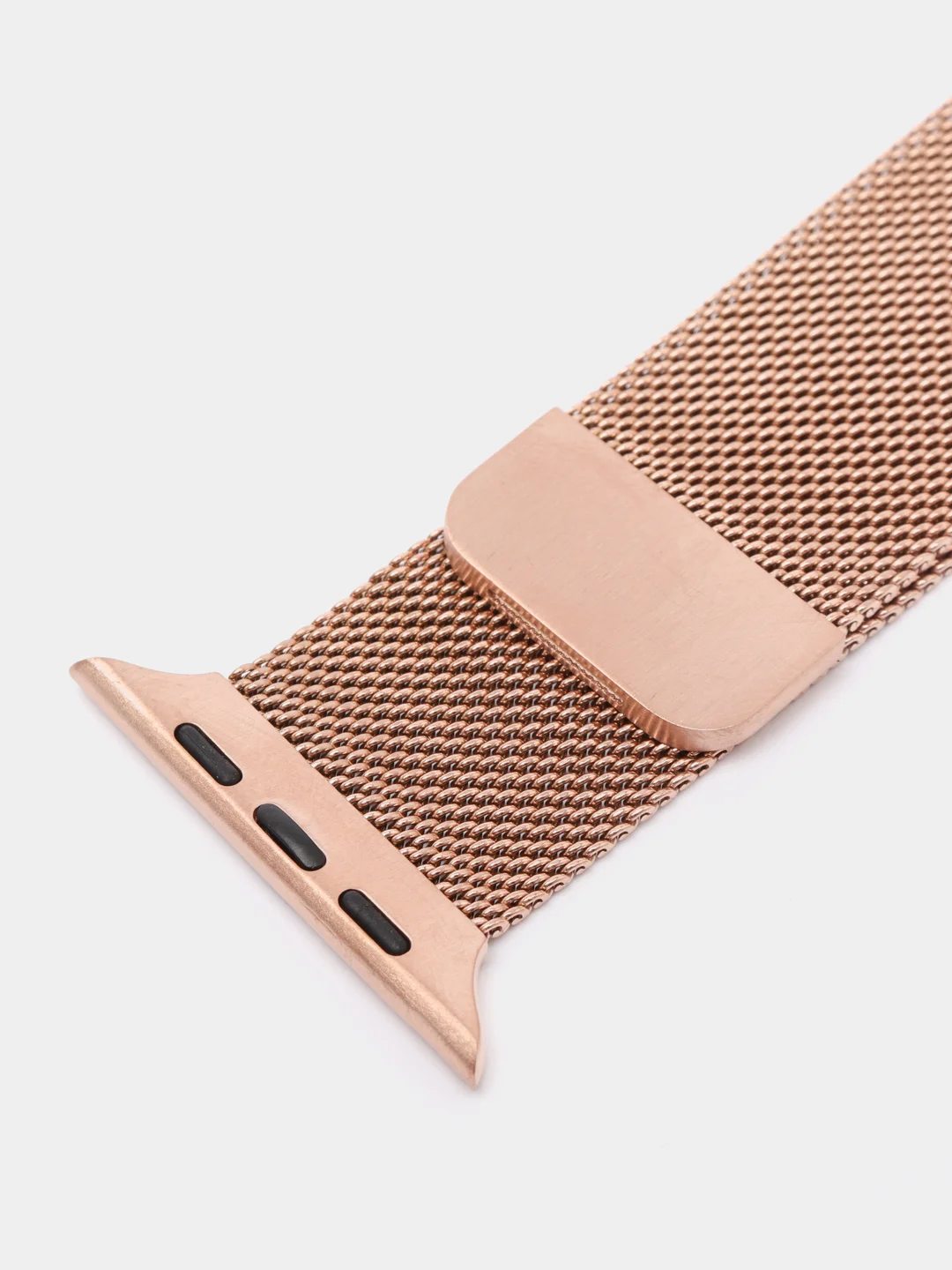 Бежевый ремешок для Apple Watch миланская петля, металлический, 38 mm, 40 mm, 42 mm, 44 mm