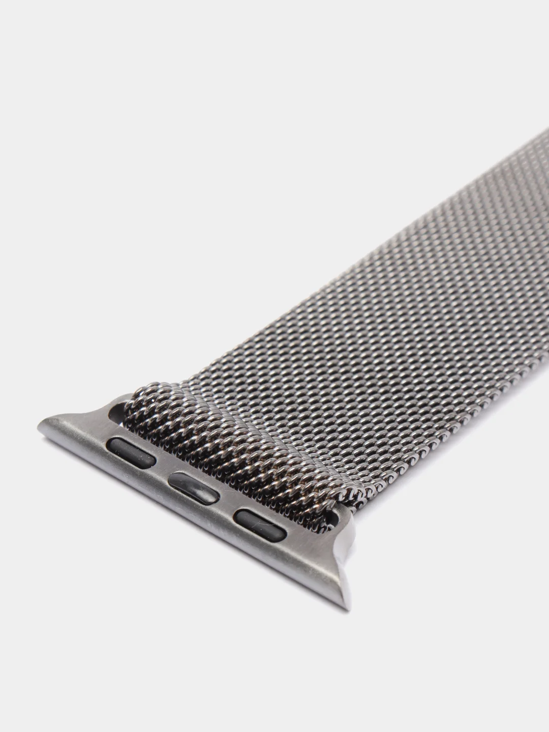 Тёмно-серый ремешок для Apple Watch миланская петля, металлический, 38 mm, 40 mm, 42 mm, 44 mm