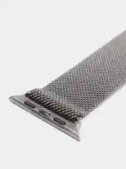 Тёмно-серый ремешок для Apple Watch миланская петля, металлический, 38 mm, 40 mm, 42 mm, 44 mm