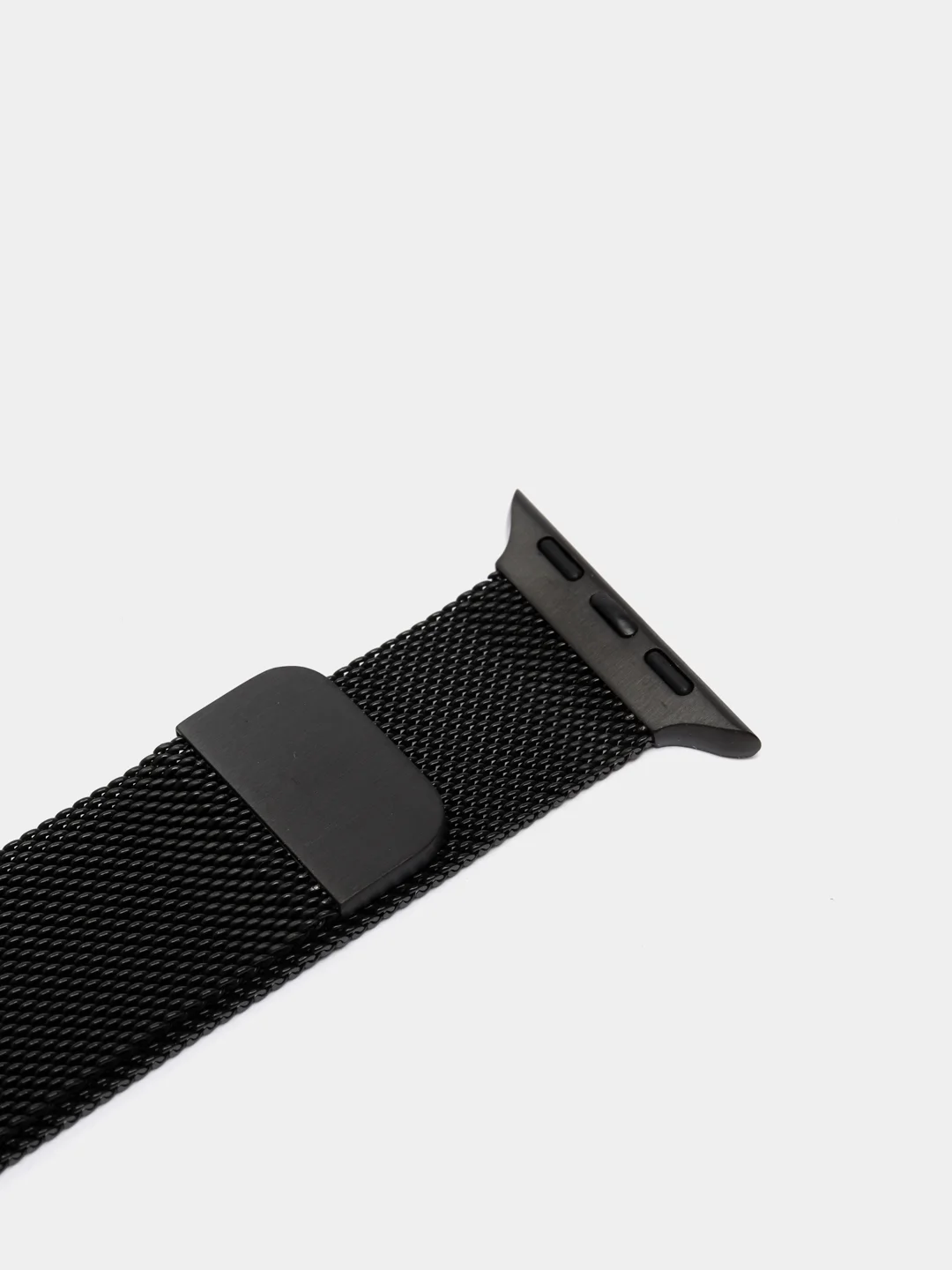 Черный ремешок для Apple Watch миланская петля, металлический, 38 mm, 40 mm, 42 mm, 44 mm