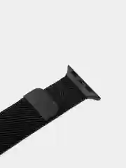Черный ремешок для Apple Watch миланская петля, металлический, 38 mm, 40 mm, 42 mm, 44 mm
