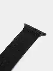 Черный ремешок для Apple Watch миланская петля, металлический, 38 mm, 40 mm, 42 mm, 44 mm