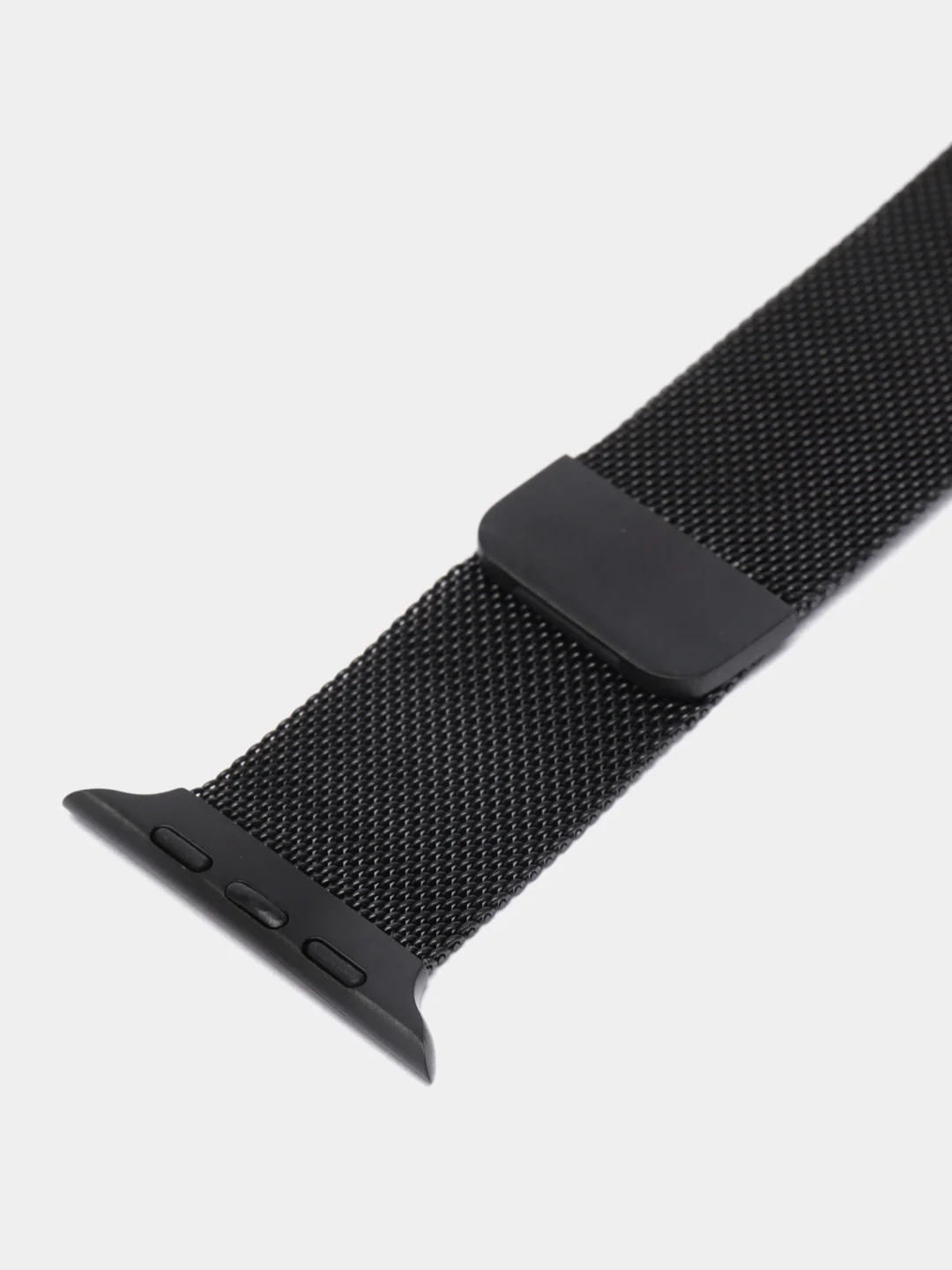 Черный ремешок для Apple Watch миланская петля, металлический, 38 mm, 40 mm, 42 mm, 44 mm