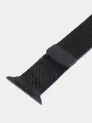 Черный ремешок для Apple Watch миланская петля, металлический, 38 mm, 40 mm, 42 mm, 44 mm