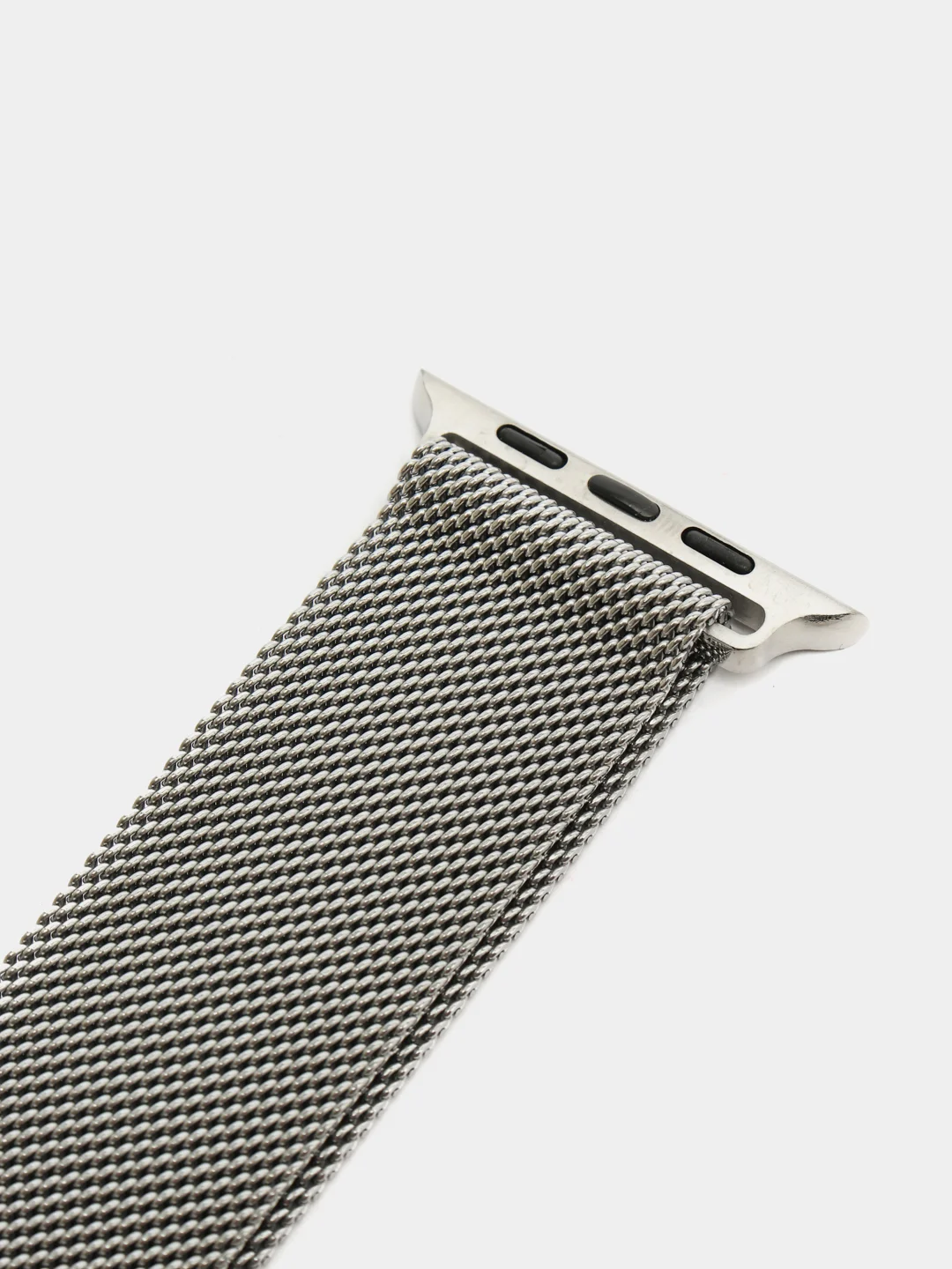 Серебряный ремешок для Apple Watch миланская петля, металлический, 38 mm, 40 mm, 42 mm, 44 mm