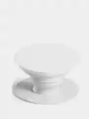 Белый держатель-подставка для телефона (попсокет) PopSocket