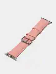 Розовый кожаный ремешок для Apple Watch