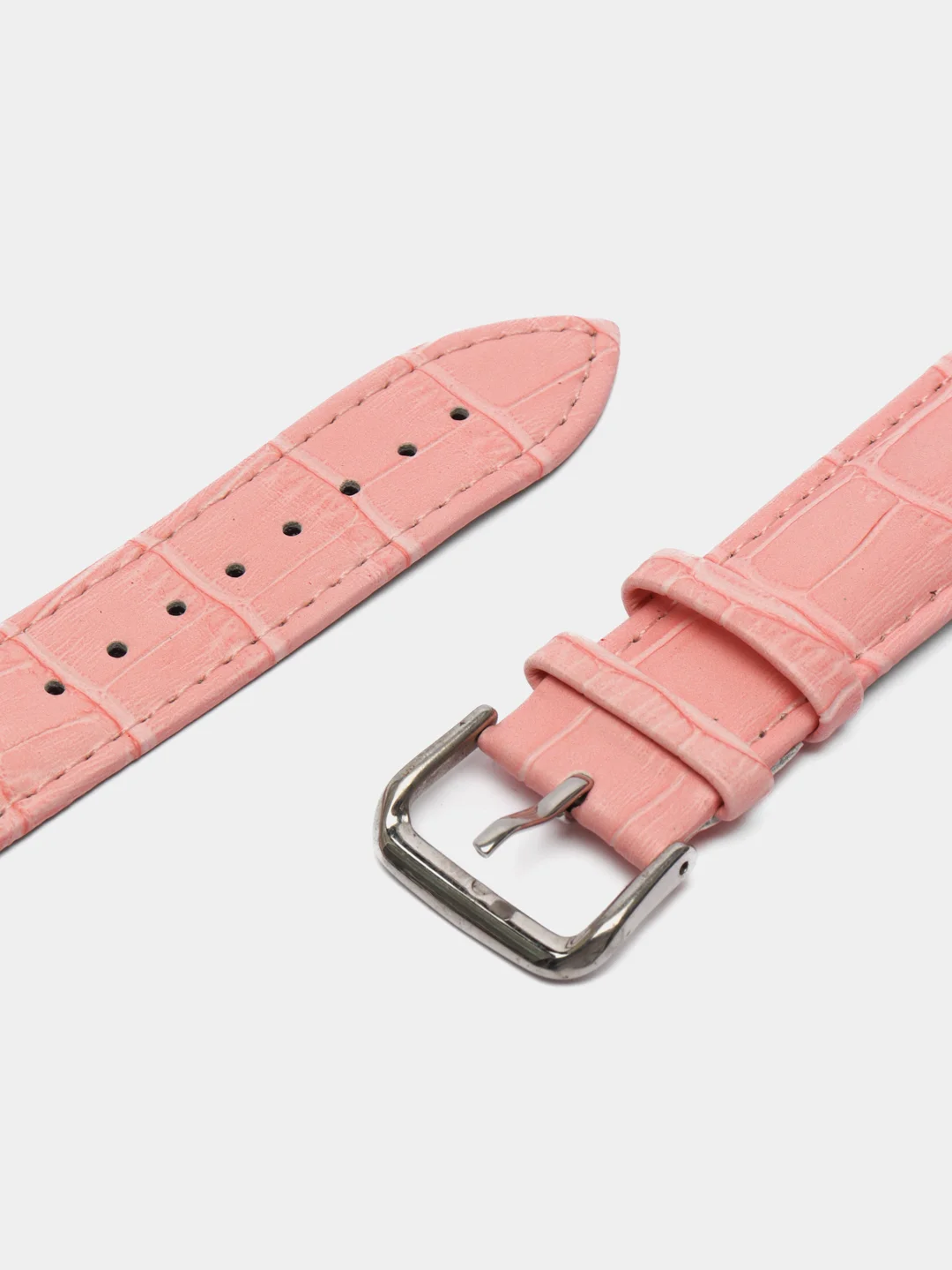 Розовый кожаный ремешок для Apple Watch