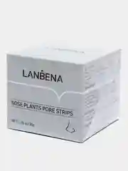 Маска крем от черных точек для носа Lanbena Nose, 60 очищающих полосок