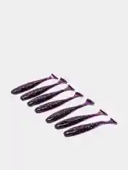 Фиолетовый силиконовая приманка виброхвост YAMAN PRO Plum blossom 3, 7 см