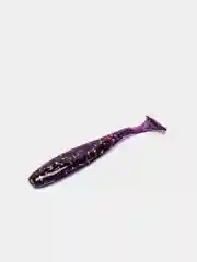 Фиолетовый силиконовая приманка виброхвост YAMAN PRO Plum blossom 3, 7 см