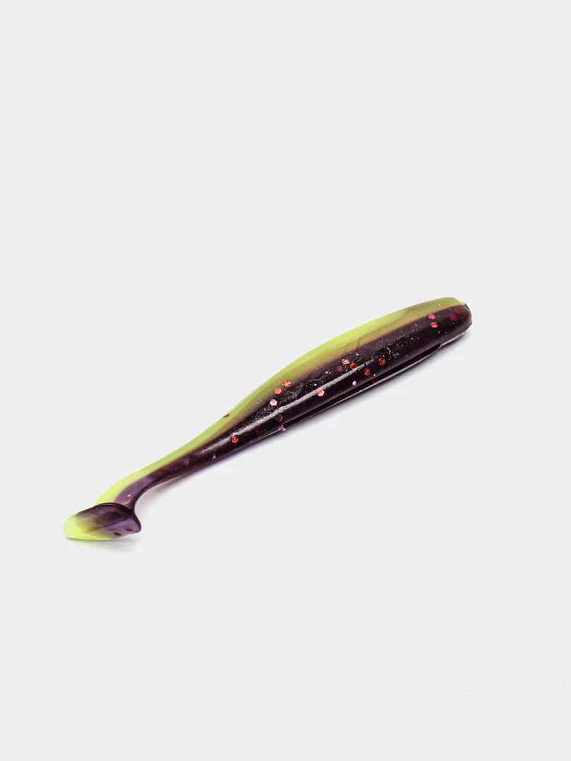 Тёмно-бордовый силиконовая приманка виброхвост YAMAN PRO Plum blossom 3, 7 см