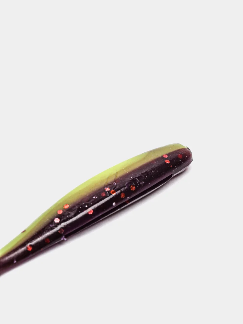 Тёмно-бордовый силиконовая приманка виброхвост YAMAN PRO Plum blossom 3, 7 см