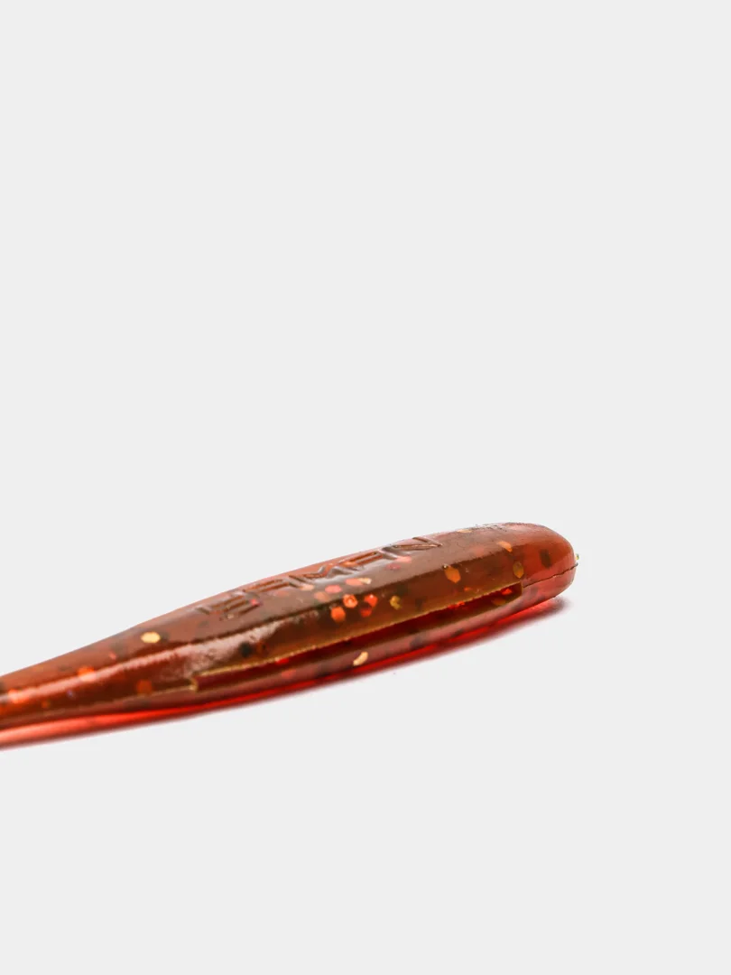 Зеленый силиконовая приманка виброхвост YAMAN PRO Plum blossom 3, 7 см