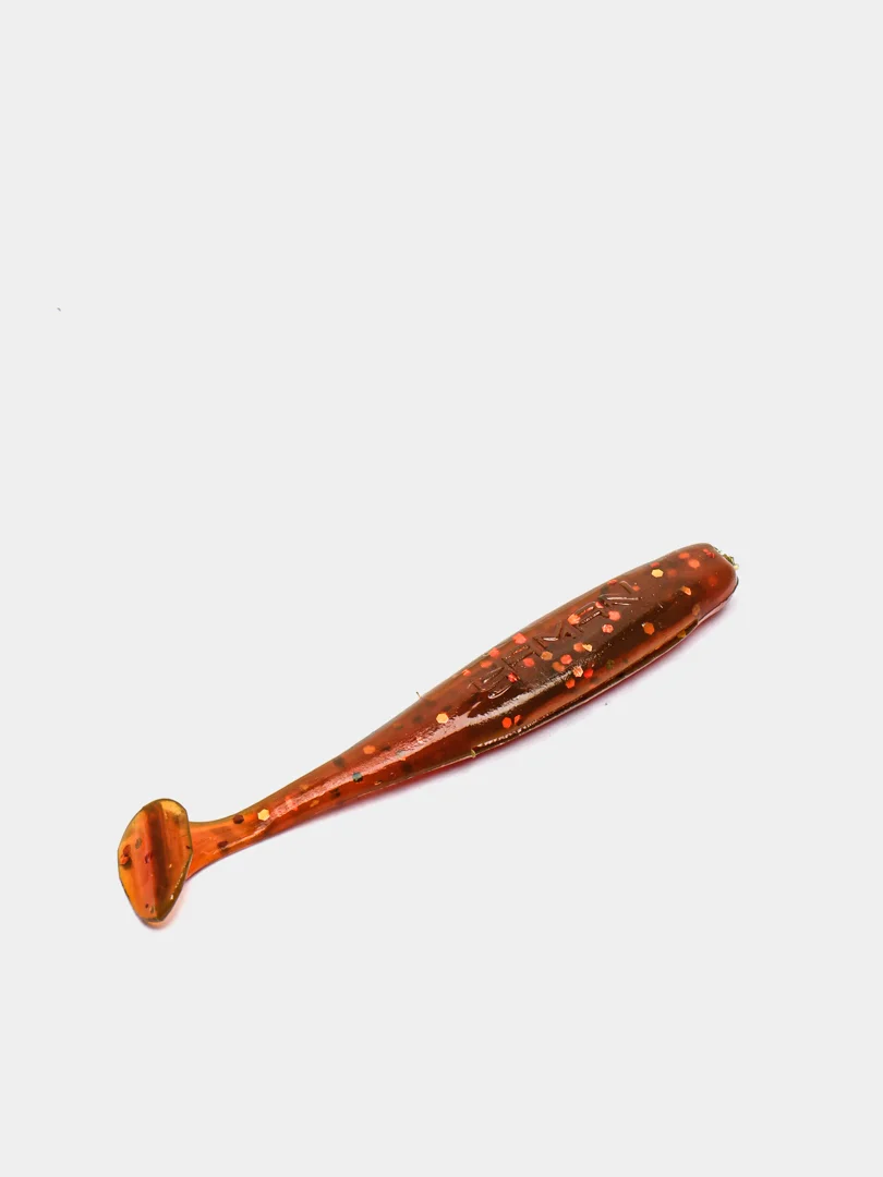Зеленый силиконовая приманка виброхвост YAMAN PRO Plum blossom 3, 7 см