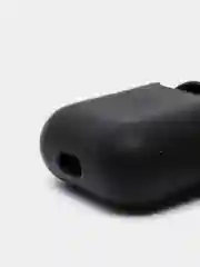Черный силиконовый чехол для наушников Apple Airpods 1,2