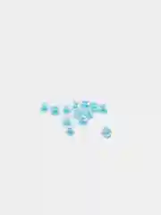 Небесно-голубой бисер 8/0, 3 мм, 30 грамм, разные цвета