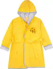 Голубой халат для мальчика махровый, банный, 3-6 лет (рост 98-116 см)