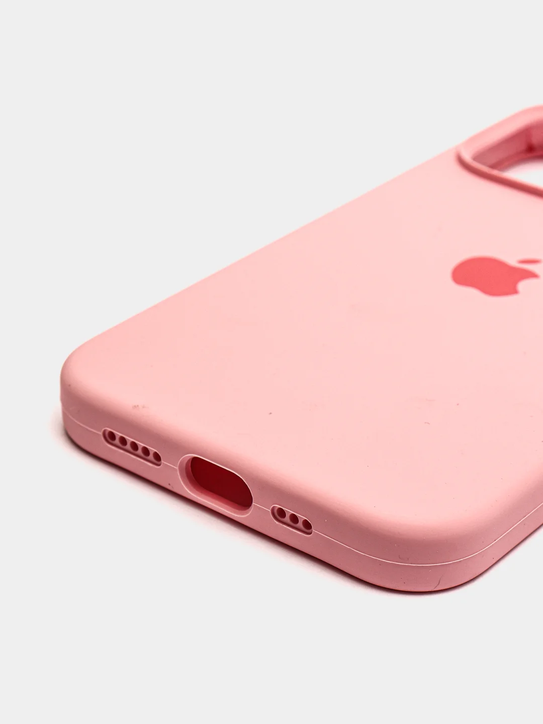 Розовый чехол Silicone Case для Apple iPhone 13 Pro
