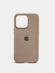 Серый чехол Silicone Case для Apple iPhone 13 Pro