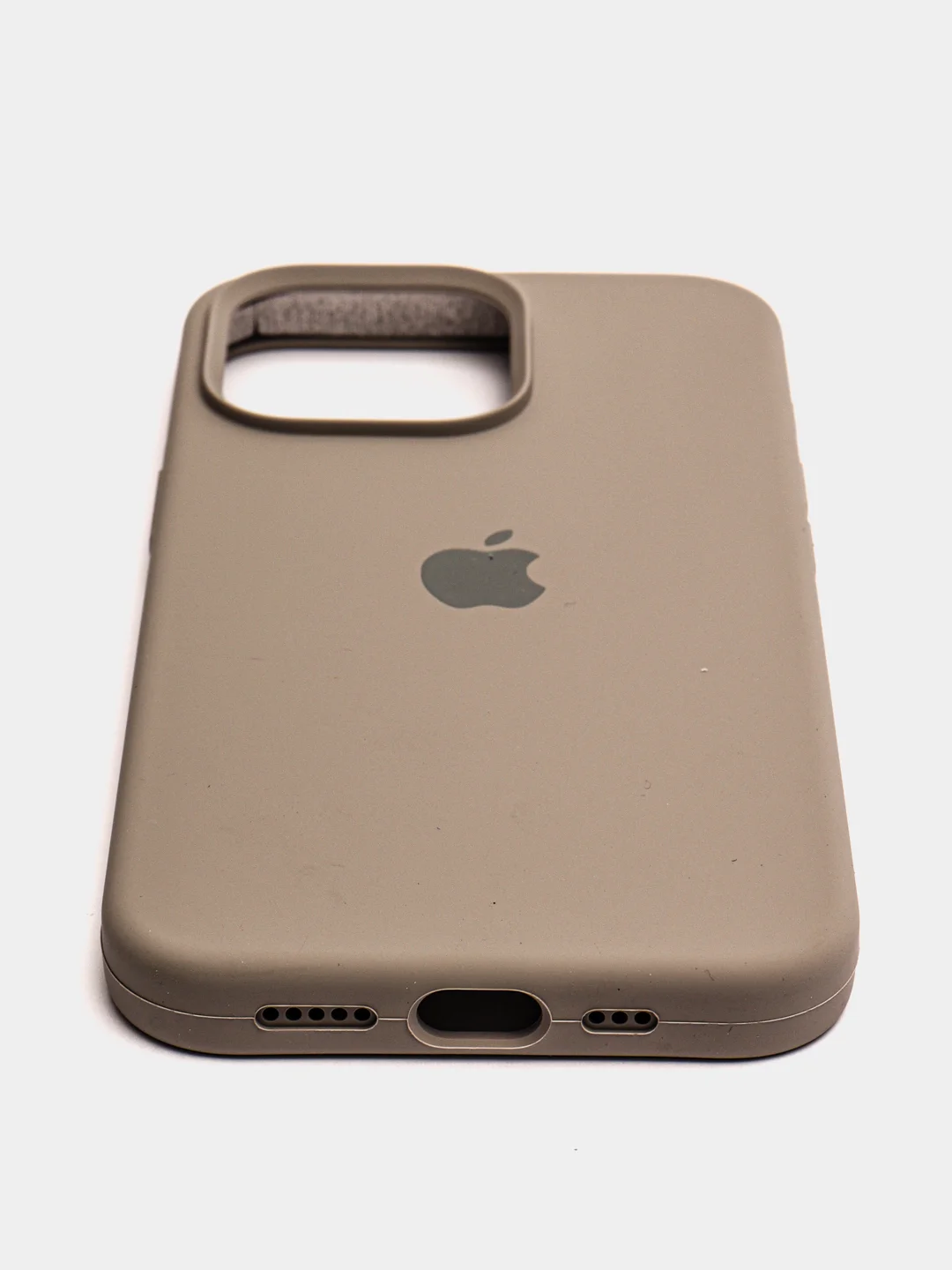 Серый чехол Silicone Case для Apple iPhone 13 Pro