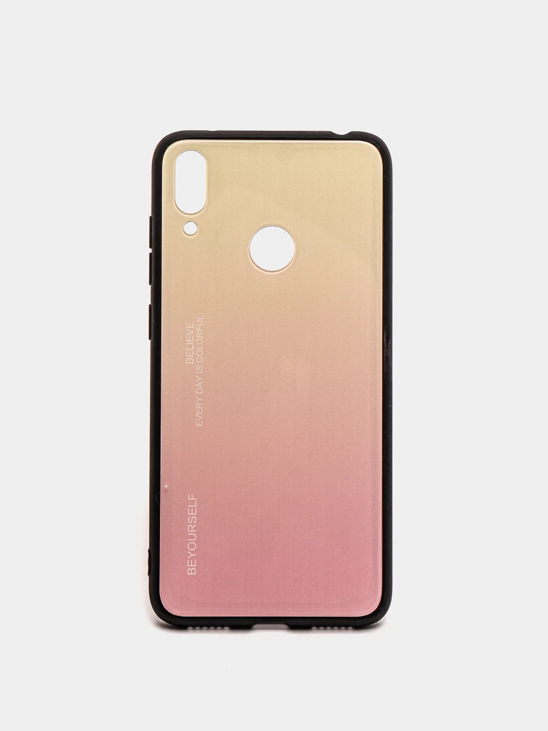 Желтый чехол градиент Honor 8S / Y5 2019, Honor 8A / Y6 2019, Huawei Y7 2019 mobios