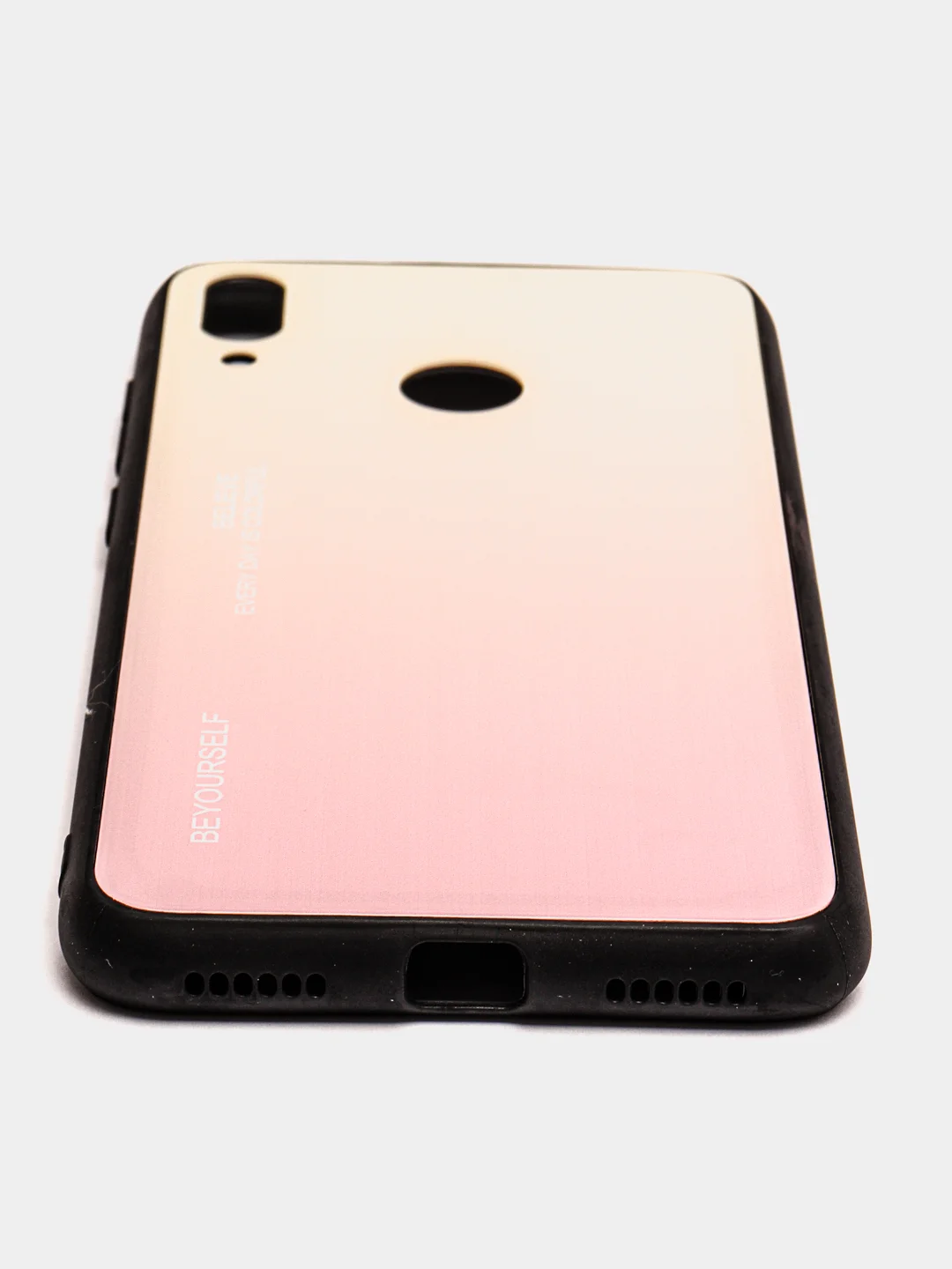 Желтый чехол градиент Honor 8S / Y5 2019, Honor 8A / Y6 2019, Huawei Y7 2019 mobios