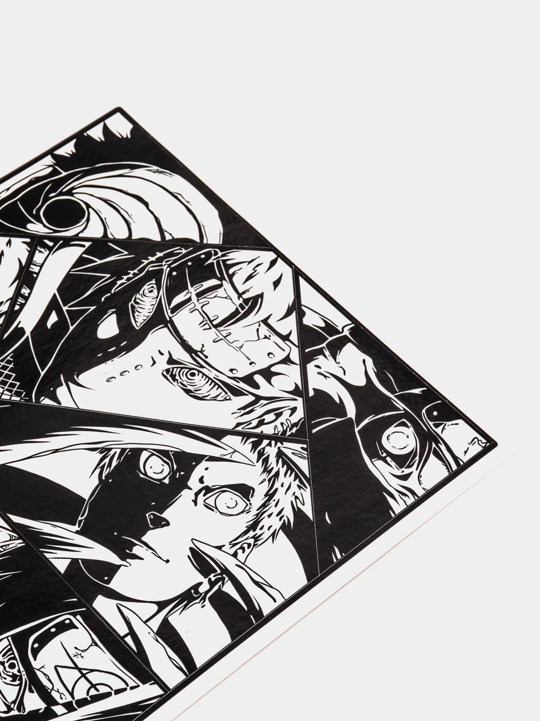 Стикерпак "Akatsuki Manga", чёрный
