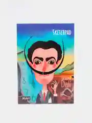 Блокнот для зарисовок А5, бумага 200г/м2. Скетчпад от MyArt "Сальвадор Дали". Проф-Пресс