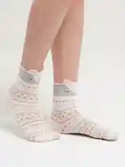 Конфетный носки женские, с ушками