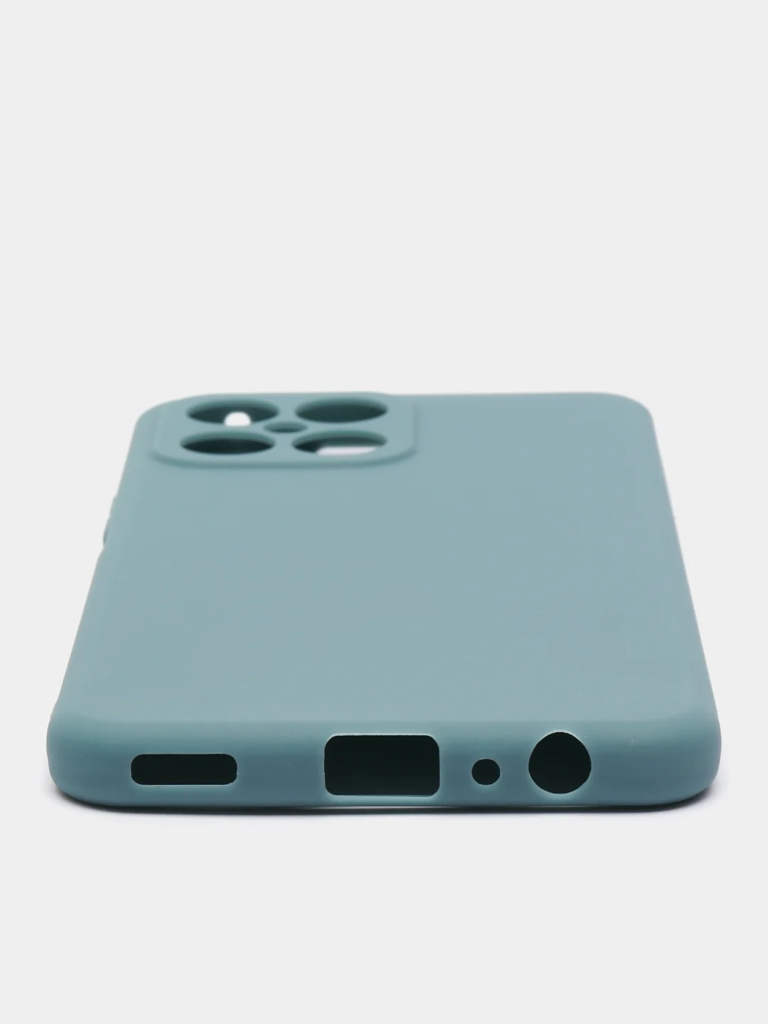 Морской чехол Honor X8 4G (Хонор Х8 4Г), силиконовый, цветной, матовый