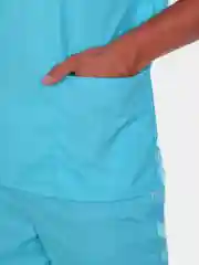 Бирюзовый хирургический мужской костюм