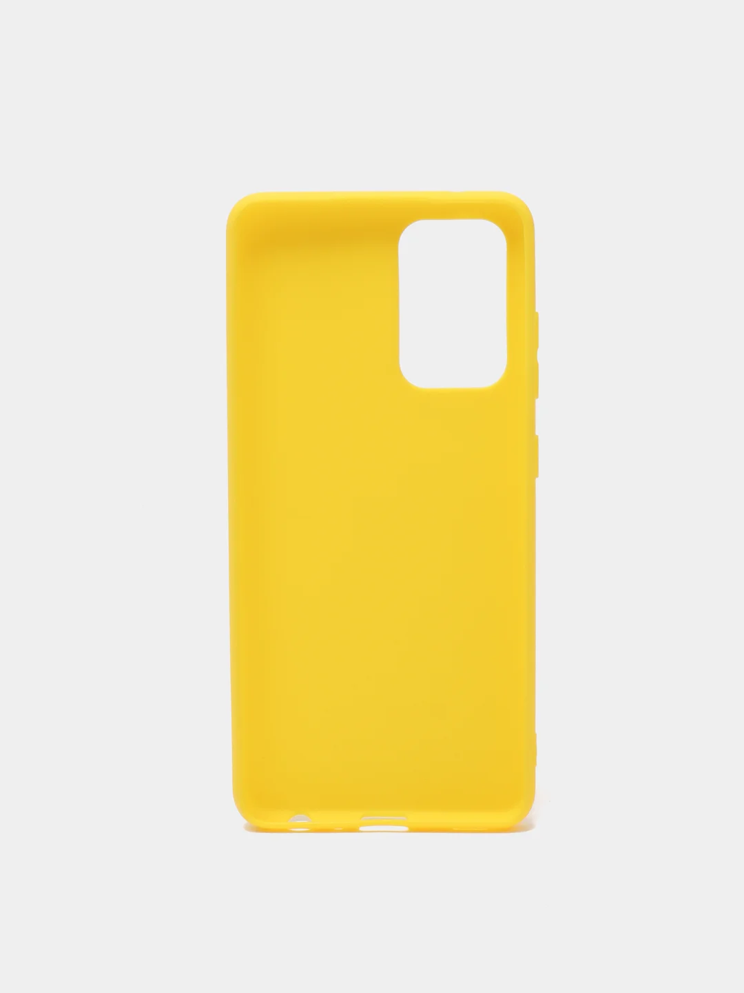 Желтый чехол для Samsung Galaxy A52 А72 M21/M30S мягкий матовый TPU силикон