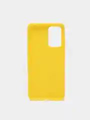 Желтый чехол для Samsung Galaxy A52 А72 M21/M30S мягкий матовый TPU силикон