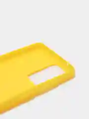 Желтый чехол для Samsung Galaxy A52 А72 M21/M30S мягкий матовый TPU силикон