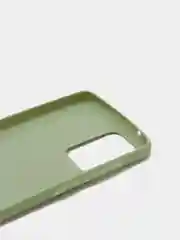 Зелёный хаки чехол для Samsung Galaxy A52 А72 M21/M30S мягкий матовый TPU силикон