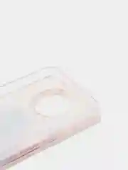 Красный чехол Xiaomi Redmi Note 9T / Redmi Note 9 5G силиконовый переливающийся жидкий с блестками