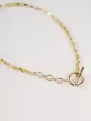 Золотой цепочка с кулоном