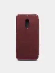 Багровый чехол книжка на Xiaomi Redmi 4x
