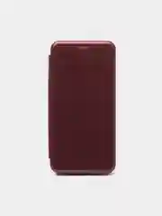 Багровый чехол книжка на Xiaomi Redmi 4x