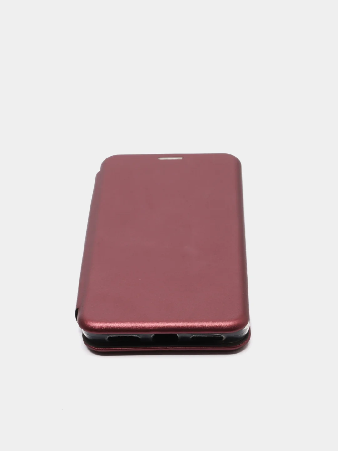 Багровый чехол книжка на Xiaomi Redmi 4x